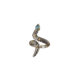 Εντυπωσιακό δαχτυλίδι Gerochristos σε σχήμα φιδιού στολισμένο με ένα πανέμορφο μπλέ τοπάζι