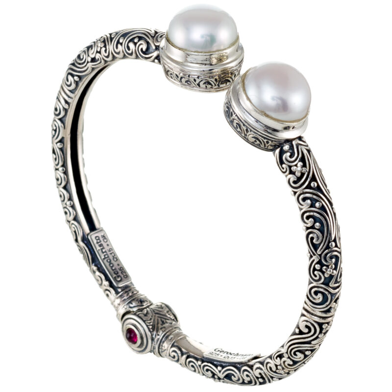 Gerochristo sterling silver cuff bracelet - Image 2