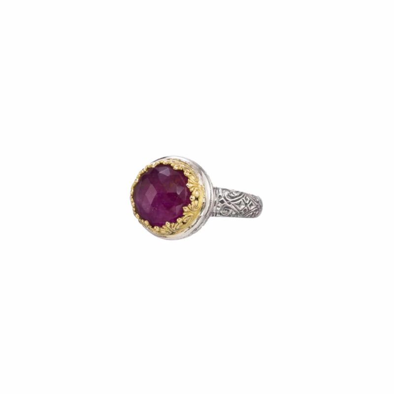 Solid gold and sterling silver Gerochristo ring - Image 2