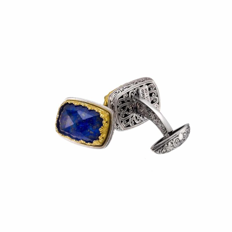 Βυζαντινά μανικετόκουμπα Gerochristo με Lapis
